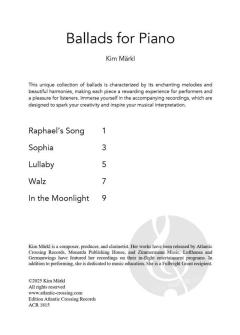Ballads for Piano von Kim Märkl (Download) 