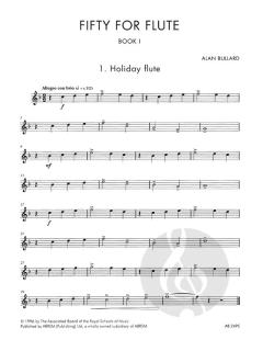 Fifty for Flute Book 1 von Alan Bullard 