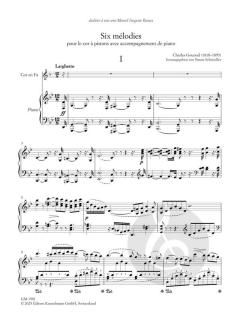 6 Melodien von Charles Gounod 