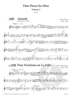 Time Pieces For Oboe Vol. 2 von Ian Denley im Alle Noten Shop kaufen