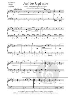 Auf der Jagd op. 373 (Polka schnell)<br> von Johann Strauß 