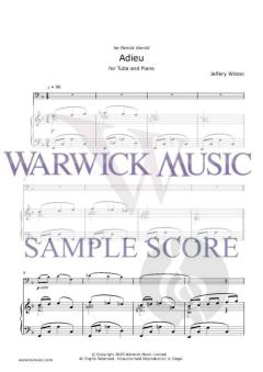 Adieu von Jeffery Wilson 