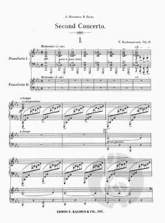 Concerto for Piano No. 2 in C minor, op. 18 von Sergei Rachmaninow 