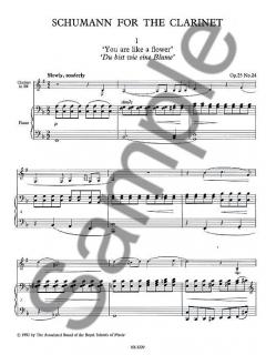 Schumann For The Clarinet 