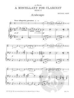 A Miscellany For Clarinet Book 2 von Michael Rose 