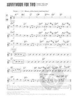 Jazz Alto Sax Level/Grade 1 Tunes 