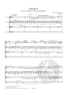 Aria op.9 - Capriccio op.11 von Mieczyslaw Weinberg 
