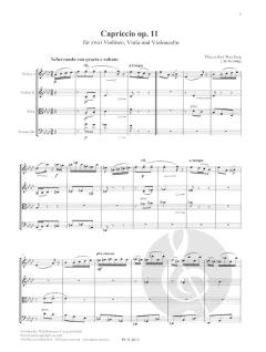 Aria op.9 - Capriccio op.11 von Mieczyslaw Weinberg 