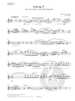 Aria op.9 - Capriccio op.11 von Mieczyslaw Weinberg 