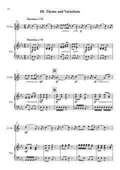 Horn Sonata No. 2 op. 15 von Thomas McConochie 
