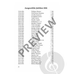 Tonkünstler-Kalender 2026  