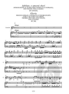 Jubilate, o amoeni RV 639/639a - Gloria, RV 588 von Antonio Vivaldi 