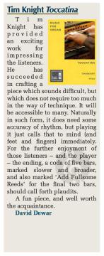 Toccatina von Tim Knight 