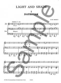 Light & Shade von Alan Ridout für Horn und Klavier