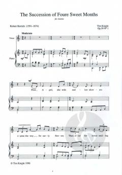 Three Songs of the Countryside von Tim Knight 