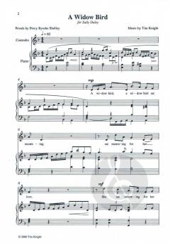 Two Contralto Songs von Tim Knight 