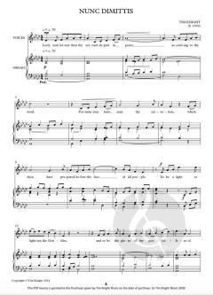 Magnificat and Nunc Dimittis von Tim Knight 