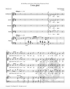 I Was Glad von Tim Knight 