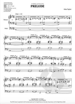 Prelude and Contemplation von Giles Taylor 