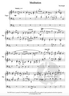 Short Organ Pieces 1 von Tim Knight 