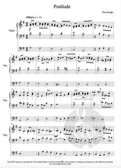 Short Organ Pieces 2 von Tim Knight 