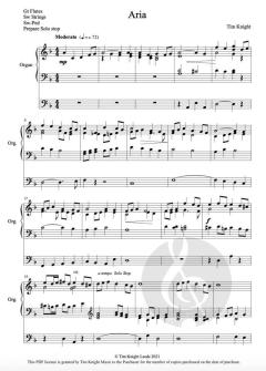 Short Organ Pieces 4 von Tim Knight 