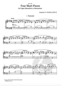 4 Short Pieces von Alejandro Consolacion 