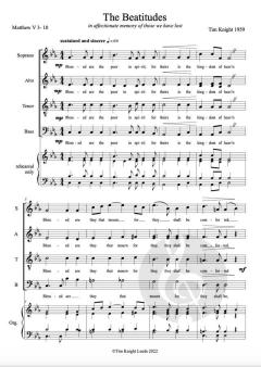 The Beatitudes von Tim Knight 