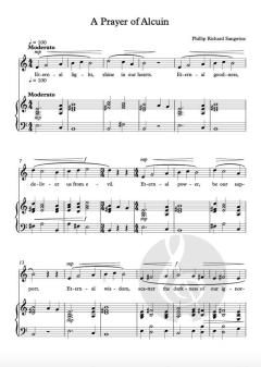 A Prayer of Alcuin von Phillip Sangwine 