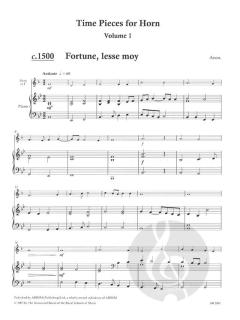 Time Pieces For Horn Vol. 1 von Paul Harris im Alle Noten Shop kaufen