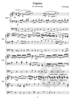 Short Organ Pieces 5 von Tim Knight 