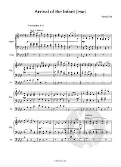 Arrival of the Infant Jesus von Simon Tait 