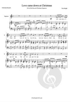 A Christmas Rossetti Sequence von Tim Knight 