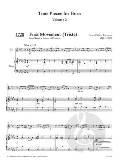 Time Pieces For Horn Vol. 2 von Paul Harris im Alle Noten Shop kaufen