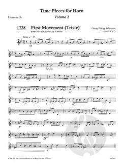 Time Pieces For Horn Vol. 2 von Paul Harris im Alle Noten Shop kaufen