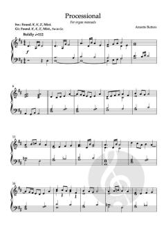 3 pieces for Manuals Only von Annette Butters 