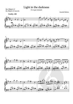 3 pieces for Manuals Only von Annette Butters 