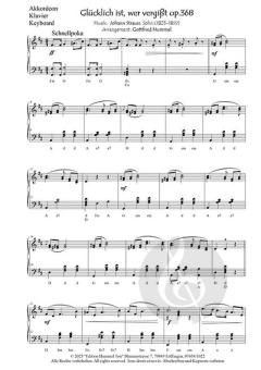 Glücklich ist, wer vergißt op. 368 von Johann Strauss (Sohn) 