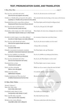 3 Mermaid Songs von Antonín Dvořák 