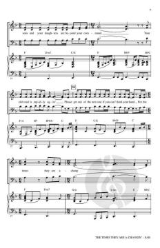 The Times They Are A-Changin' von Bob Dylan 