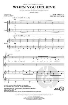 When You Believe von Stephen Schwartz (Download) 