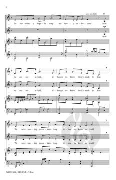 When You Believe von Stephen Schwartz (Download) 