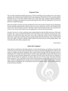 Dramatic Overture von James Barnes 