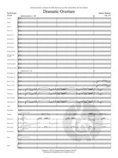 Dramatic Overture von James Barnes 