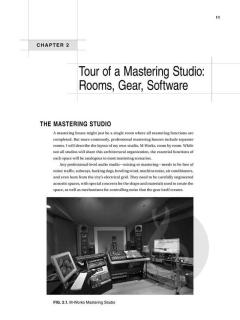 Audio Mastering von Jonathan Wyner 