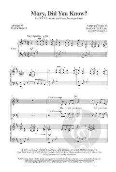 Mary, Did You Know von Mark Lowry 