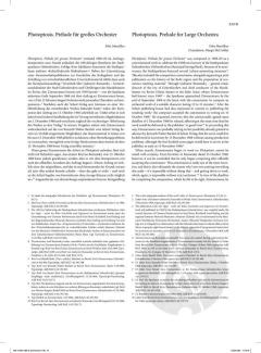 Orchesterwerke  von Bernd Alois Zimmermann 