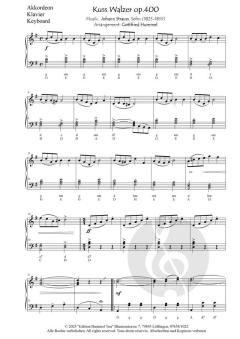Kuss Walzer op. 400 von Johann Strauss (Sohn) 