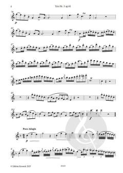 Trio Nr.3 G-Dur op. 81 von Georg Abraham Schneider 