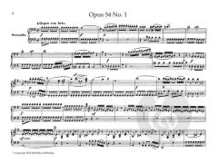 String Quartets op. 54 1-3 von Joseph Haydn 